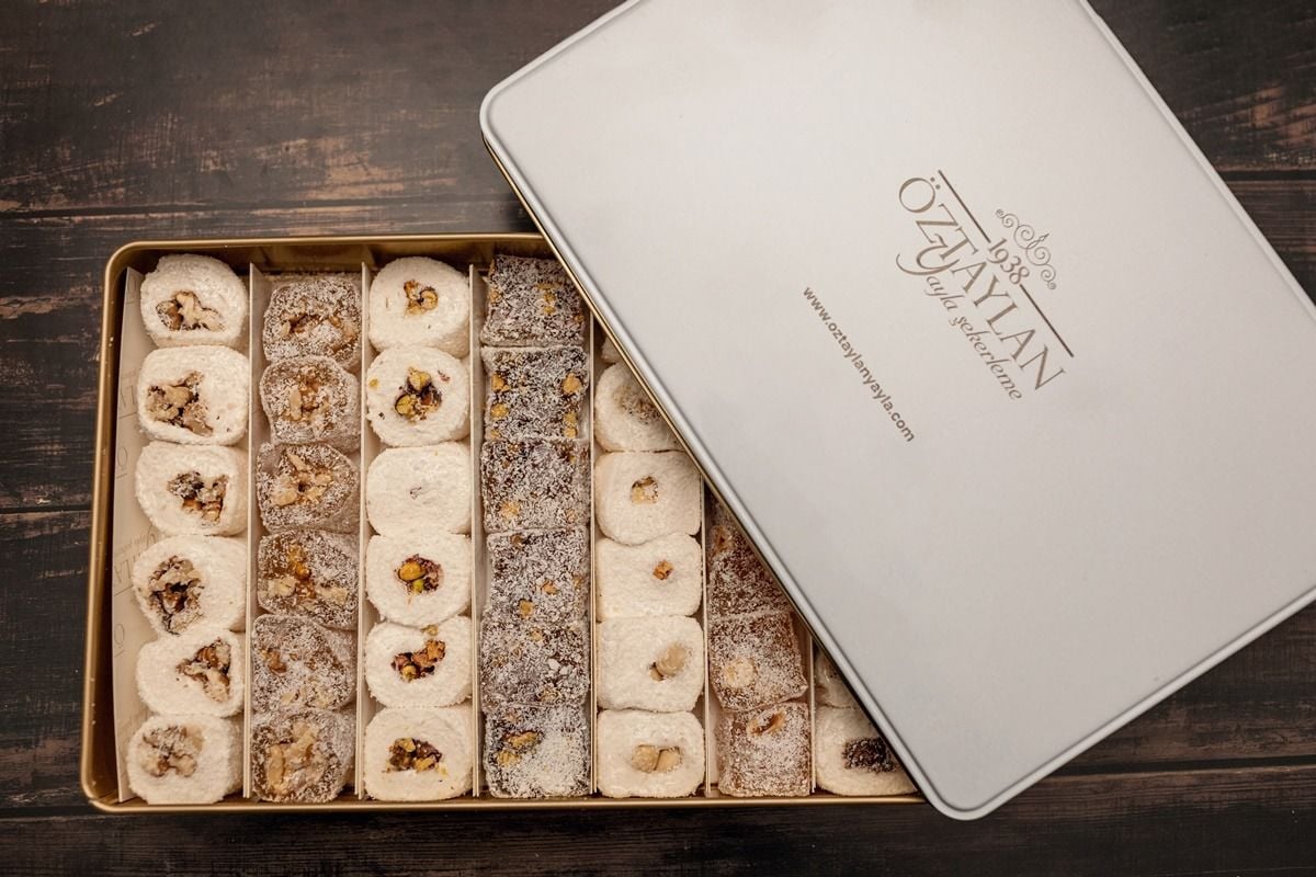 Özel Metal Kutu Karışık Lokum 750gr