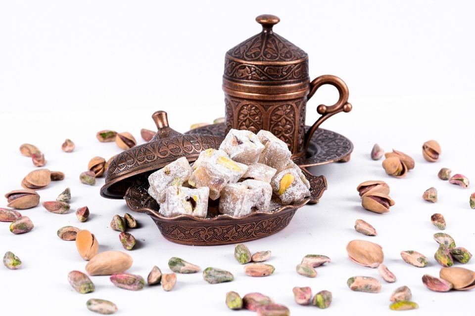 Antep Fıstıklı Çifte Kavrulmuş Lokum 1kg