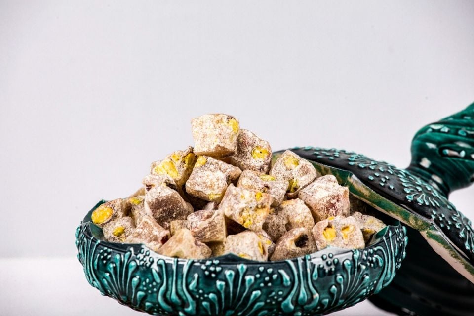 Antep Fıstıklı Çifte Kavrulmuş Lokum 1kg