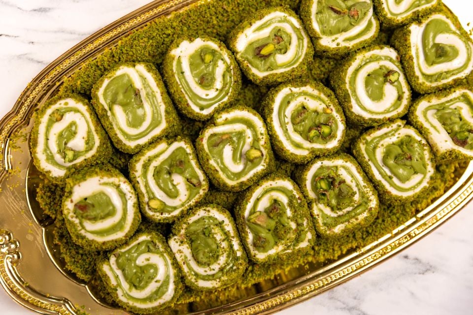 İçi Dışı Bol Antep Fıstıklı Lokum 1 Adet - 500gr