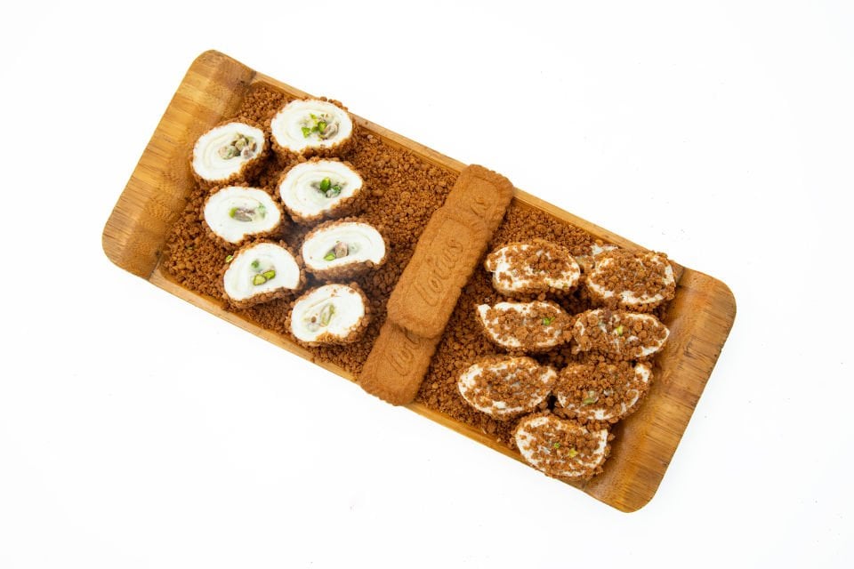 Lotuslu Beyaz Çikolatalı Antep Fıstıklı Lokum 1kg